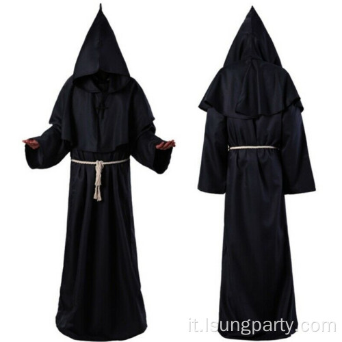 Costumi monaci veste di frate medievale